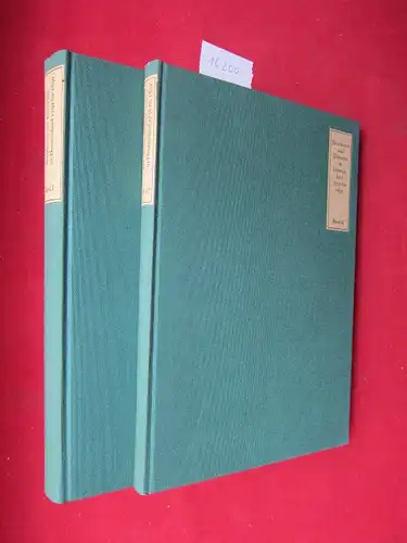 Hauswedell, Ernst L. [Hrsg.], Christian Voigt [Hrsg.] Georg Kurt Schauer u. a: Buchkunst und Literatur in Deutschland 1750 und 1850 : Band 1 und 2. Bd. 1: Texte. Bd. 2: Abbildungen. 