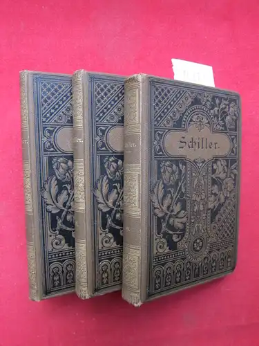 Schiller, Friedrich von: Schillers Werke : Band 7 - 9. Bd. 7: Geschichte des dreißigjährigen Krieges. Bd. 8: Prosaische Schriften. Bd. 9: Kleine Schriften vermischten Inhalts. 