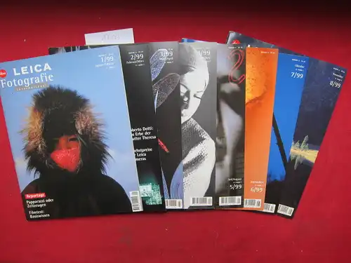 Henninges, Heiner (Red.): Leica Fotografie International : Heft 1 - 8/1999 (komplett). 