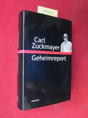 Geheimreport. Hrsg. von Gunther Nickel und Johanna Schrön / Zuckmayer-Schriften. EUR