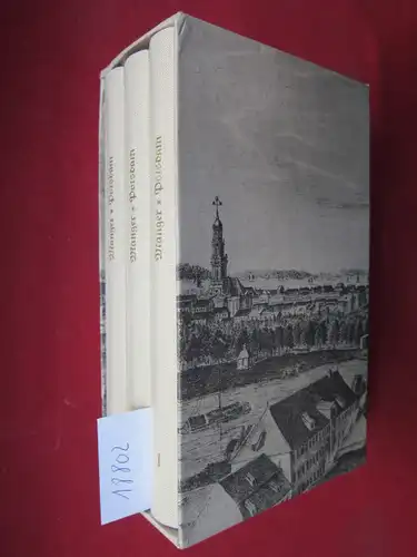 Manger, Heinrich Ludewig: Heinrich Ludewig Manger`s Baugeschichte von Potsdam, besonders unter der Regierung König Friedrichs des Zweiten. Band 1 - 3 [komplett im Schuber ] Mit einem Nachwort von Hans-Joachim Giersberg. 