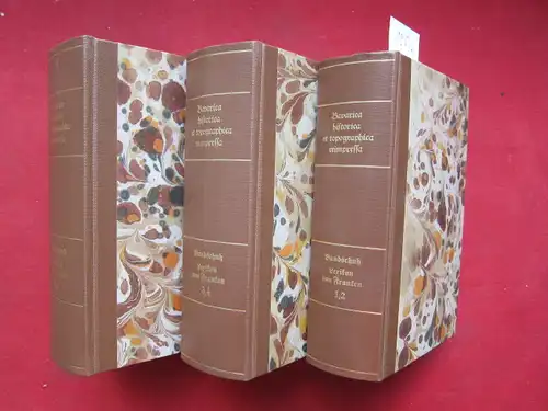 Bundschuh, Johann Kaspar: Geographisches statistisch-topographisches Lexikon von Franken. [6 Bände gebunden in 3] J. K. Bundschuh. 