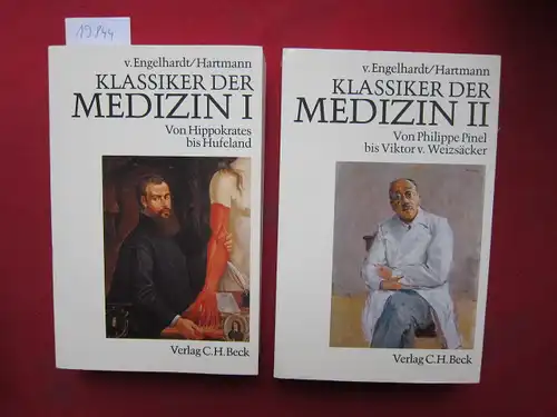 Klassiker der Medizin. Band 1 und 2. [komplett] Bd. 1: Von Hippokrates bis Hufeland. [3406355366] / Bd. 2: Von Philippe Pinel bis Viktor v. Weizsäcker [3406355374]. EUR