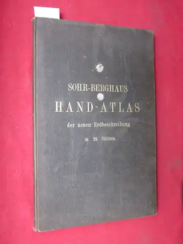 Handtke, Friedrich: Hand-Atlas über alle Theile der Erde. Ausgabe in 25 Blättern. 
