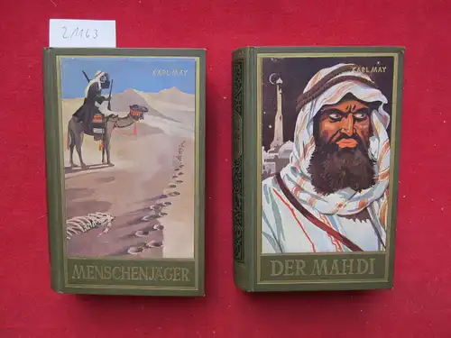 May, Karl und Euchar Albrecht Schmid (Hrsg.): Im Lande des Mahdi. 1. Menschenjäger. 2. Der Mahdi [2 Bände] [Hrsg. von E. A. Schmid] / Karl-May-Taschenbücher ; Band 16 u. 17. 