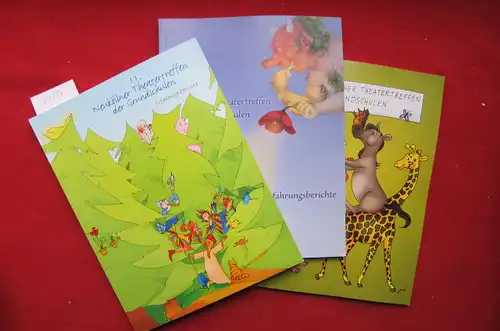 Assies, Michael (Red.): 11. - 13. Neuköllner Theatertreffen der Grundschulen [3 Bände] Erfahrungsberichte. 