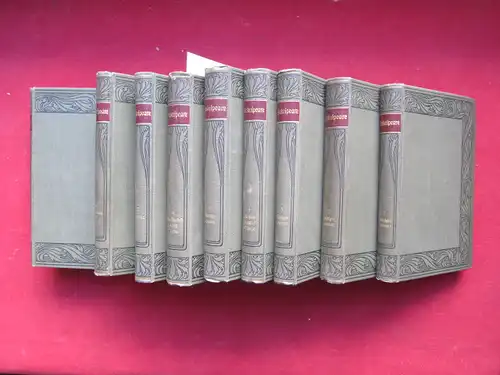 Shakespeare, William und Alois Brandl (Hrsg.): Shakespeares Dramatische Werke. Bd. 1-10 [komplett]. Übersetzt von Aug. Wilh. von Schlegel und Ludwig Tieck. 