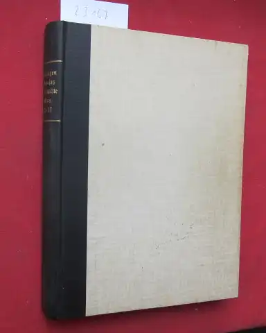 Kaeber, Ernst (Hrsg.), Hermann Kügler (Hrsg.) und  Verein für die Geschichte Berlins: Mitteilungen / Zeitschrift [Neue Folge der "Mitteilungen"] des Vereins für die Geschichte Berlins. 50. - 54. Jahrgang [gebunden in 1 Band]. 