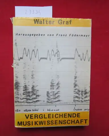 Graf, Walter: Vergleichende Musikwissenschaft : Ausgewählte Aufsätze. Hrsg. von Franz Födermayr / Acta ethnologica et linguistica / Series musicologica ; 50. 