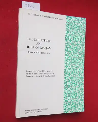 Elsner, Jürgen (Hrsg.), Risto Pekka Pennanen (Hrsg.) Bülent Aksoy u. a: The structure and idea of Maqam. Historical approaches. Proceedings of the Third Meeting of the ICTM Maqam Study Group, Tampere - Virrat, 2-5 October 1995. 