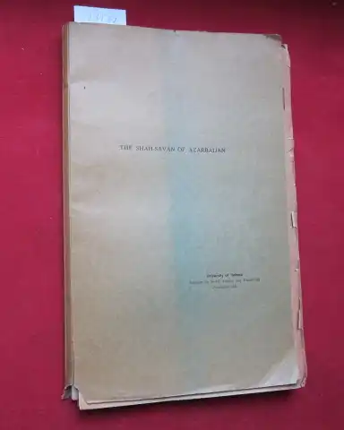 Op`Land, C[ees] and C[ees] op`t Land: The Shah-Savan of Azarbaijan : a preliminary report. Problems around the Sedentarisation of Pastoral Tribes, Paper No. 4. 