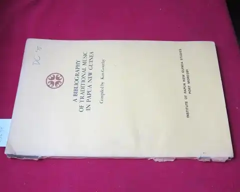 Gourlay, Ken: A bibliography of traditional music in Papua New Guinea. 