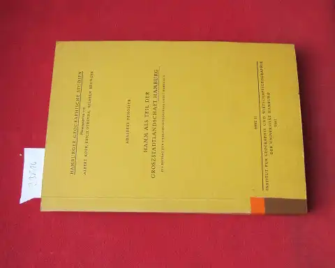 Pemöller, Adalbert: Hamm als Teil der Groszstadtlandschaft Hamburg : Ein Beitrag zur Siedlungsgeographie Gross-Hamburgs. Hamburger geographische Studien Heft 11. 