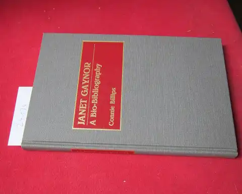 Billips, Connie J: Janet Gaynor. A bio-bibliography. bio-bibliographies in the Performing Arts, no 23. 