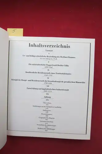 Bauer, Roland: Berlin - Illustrierte Chronik bis 1870. Band 1. 