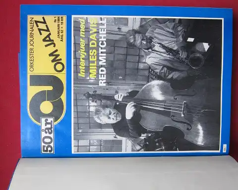 Nicolausson, Harry und Lars Westin: Orkester Journalen. Tidskrift för Jazzmusik. 1/1976 - 12/1992. [17 Jahrgänge]. 