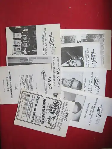 Houten, Guy (ed.): Swing. Number 1 -10. [8 issues]. 