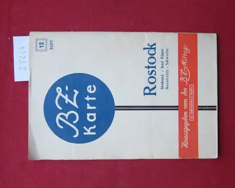 BZ am Mittag (Hrsg.): BZ-Karte von Deutschland; Bl. 12, Rostock (Stralsund, Insel Rügen, Neustrelitz, Rügen). 
