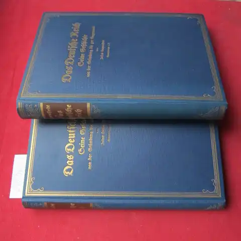 Hoppenstedt, Julius: Das Deutsche Reich : Seine Geschichte von d. Gründung bis zur Gegenwart ; [2 Bde]. 