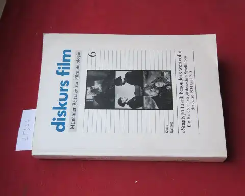 Kanzog, Klaus: Staatspolitisch besonders wertvoll : ein Handbuch zu 30 deutschen Spielfilmen der Jahre 1934 bis 1945. Diskurs Film ; Bd. 6. 