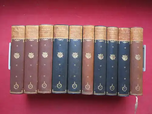 Heine, Heinrich und Rudolf Fürst: Heines Sämtliche Werke. Band 1 - 10. Tempel-Klassiker. 