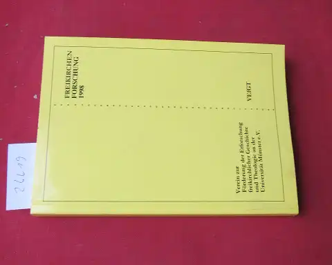 Verein für Freikirchenforschung e.V. [Hrsg.]: Freikirchenforschung. Nr. 8 / 1998. Zugl. Bd. von: Verein zur Förderung der Erforschung Freikirchlicher Geschichte und Theologie: Referate des Symposiums. 