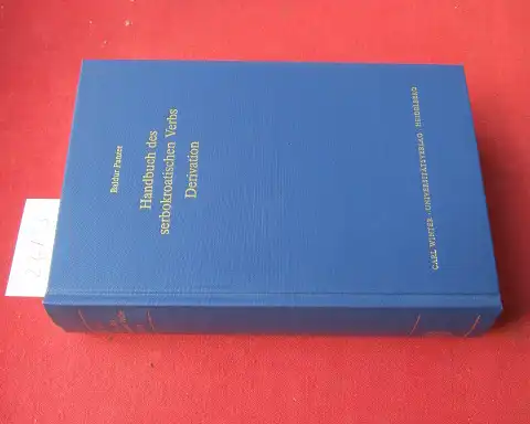 Panzer, Baldur: Handbuch des serbokroatischen Verbs : Derivation. Heidelberger slavistische Forschungen ; Bd. 2. 