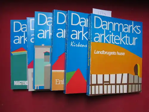 Lund, Hakon (red.): Danmarks arkitektur. 6 Bände. 