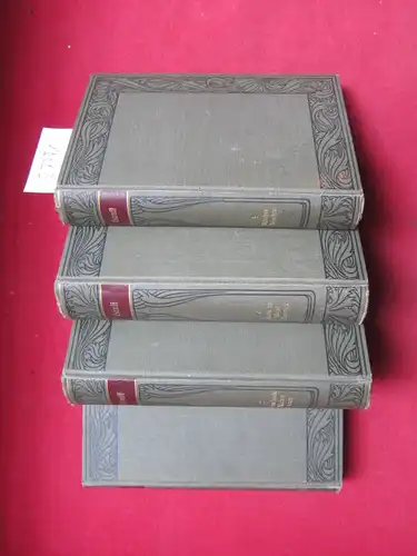 Hauff, Wilhelm und Max Mendheim: W. Hauffs Werke. 4 Bände. Hrsg. von Max Mendheim / Meyers Klassikerausgaben. 