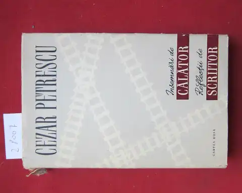 Petrescu, Cezar: Insemnari de calator. Reflectii de scriitor. Supra coperta de S. Sandulovici. 