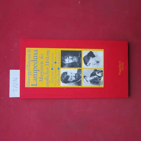 Tomasi di Lampedusa, Giuseppe: Morgenröte der englischen Moderne. Aus dem Ital. von Friederike Hausmann / Salto ; 55. 
