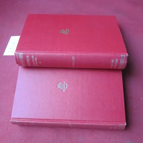 Statius, Publius Papinius and John H. Mozley: Silvae - Thebaid I - IV, Thebaid V - XII +  Achilleid. [in two volumes] [Text zweisprachig: latein : englisch] The Loeb Classical Library, Statius I + II. 