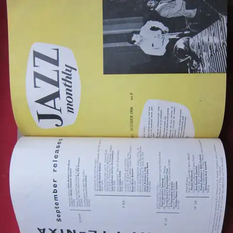McCarthy, Albert J: Jazz monthly. Konvolut aus 15 Bänden. [Vol. 2 no.1 - vol. 16, no. 192]. 