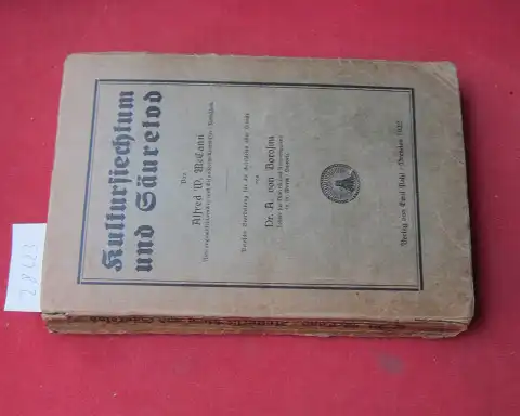 MacCann, Alfred W. und August J. von Borosini: Kultursiechtum und Säuretod. Deutsche Bearb. f. d. gebildeten aller Stände von A. von Borosini. 