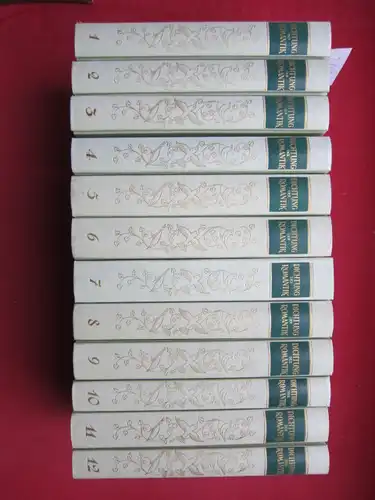 Balser, Karl (Hrsg.): Dichtung der Romantik : in zwölf Bänden. [die Ausg. ist besorgt durch Karl Balser unter Mitw. von Reinhard Buchwald und Karl Franz Reinking]. 