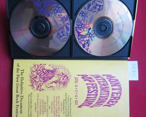 Monterey International Pop Festival: Pop Festaval June 16 - 17 - 18 - 1967. [4 CDs + book]. 