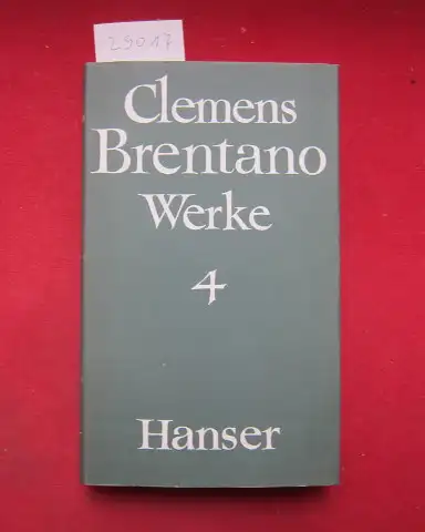 Kemp, Friedhelm [Hrsg.]: Werke; Bd. 4. Schauspiele. 