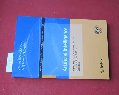 Zhou, Zhi-Hua (ed.), Qiang Yang Yang Gao a. o: Artifical iltelligence. 1. CCF International Conference, ICAI 2018. Jinan, Cina. Proceedings. Communications in Computer and Information Science, 888.