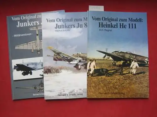 Regnat, Karl-Heinz, Helmut Erfurth und Wolfgang Miertsch: 3 Hefte: Heinkel He 111 / Junkers Ju 87 / Junkers Ju 52 - Militärversionen. 