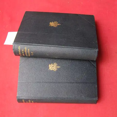 Hauff, Hermann und Alexander von Humboldt: Reise in die Äquinoktial-Gegenden des neuen Kontinents. [4 Bände gebunden in 2] In dt. Bearbeitung von Hermann Hauff. 