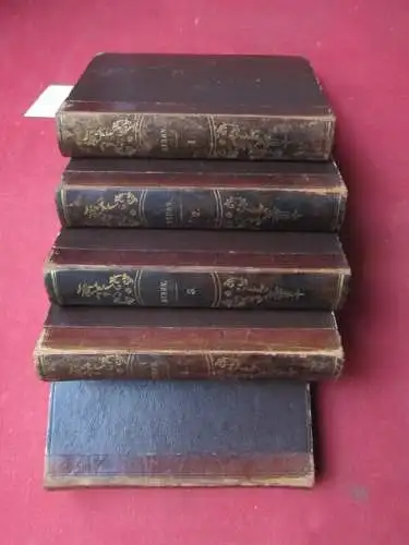 Byron, George Gordon: The Works of Lord Byron. Complete in five Volumes. Collection of British Authors, vol. VIII - XII. 