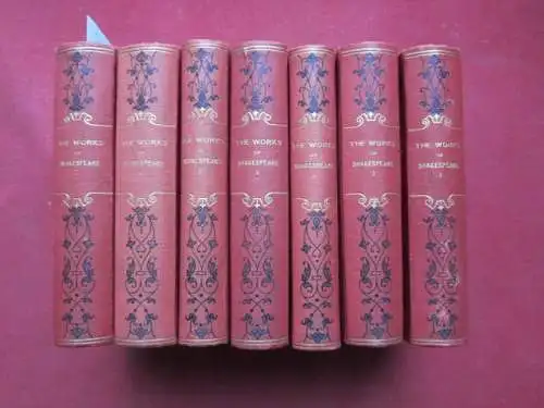 Shakespeare, William: The works of William Shakespeare. Complete in 7 volumes. From the text of the Rev. Alexander Dyce`s. 