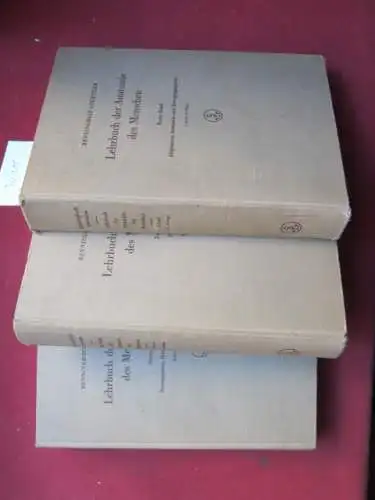 Benninghoff, Alfred und Kurt Goerttler: Lehrbuch der Anatomie des Menschen; Bd. 1 - 3. Allg. Anatomie und Bewegungsapparat / Eingeweide / Nervensystem, Haut und Sinnesorgane. 