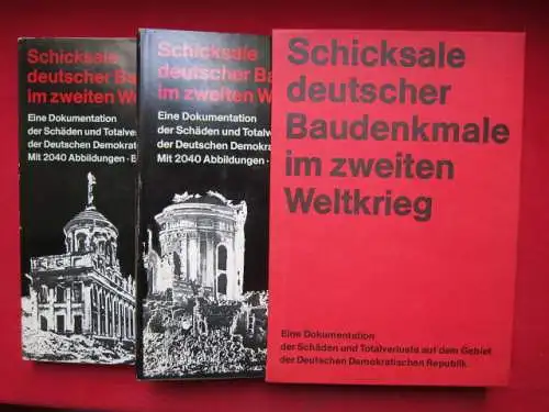 Eckardt, Götz (Hrsg.), Horst Drescher Peter Findeisen u. a: Schicksale deutscher Baudenkmale im Zweiten Weltkrieg. Eine Dokumentation der Schäden und Totalverluste auf dem Gebiet der.. 