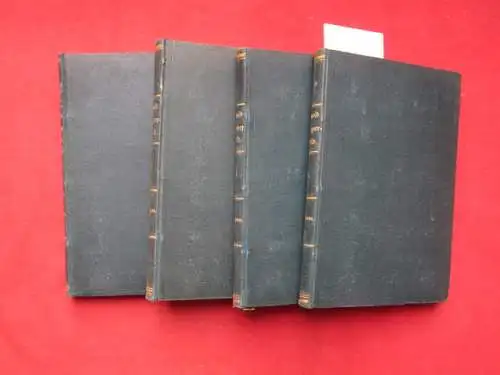 Dickens, Charles: David Copperfield. Band 1 - 4 (komplett) Deutsh von A. Scheibe. Einleitung: Dr. Julian Schmidt. 