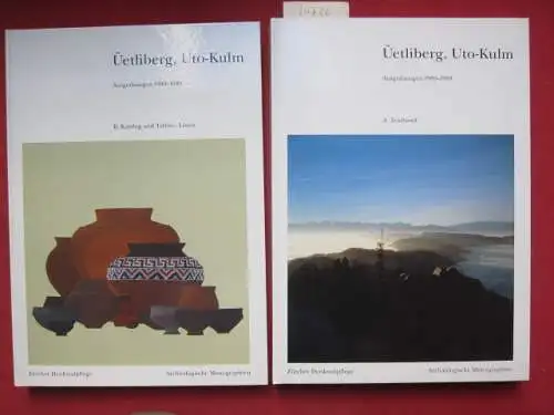 Bauer, Irmgard (Mitwirkender): Üetliberg, Uto-Kulm : Ausgrabungen 1980 - 1989. Textband + Katalog und Tafeln, Listen. Berichte der Zürcher Denkmalpflege / Monographien ; 9. 