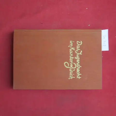 Erziehungsdirektion des Kantons Zürich (Hrsg.): Das Jugendrecht im Kanton Zürich. 