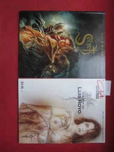 Royo, Luis: Secrets / The Art of Luis Royo [2 Hefte]]. 