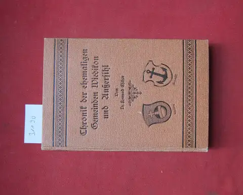 Escher, Konrad: Chronik der ehemaligen Gemeinden Wiedikon und Außersihl. 