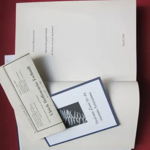 Helfenstein, Ulrich: Opera mea quasi omnia. 30 Texte aus fast 50 Jahren. 